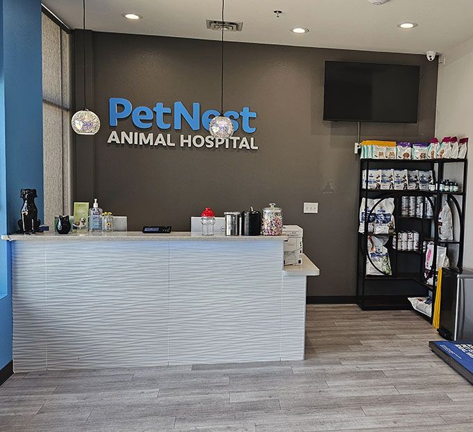 pet nest animal hospital reception